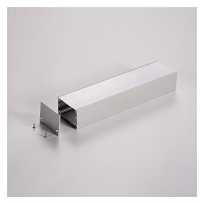 Profil suspendat din aluminiu anodizat LED, LMX-5035-M, LED Market, Culoare gri, Lungime 1.8m [2]