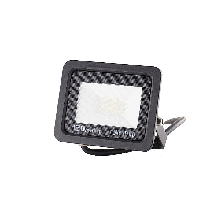 Proiector IP66 slim LED 10W/ora, 1150lm - 50 000 ore, DOB10LEIP, LED Market [1]
