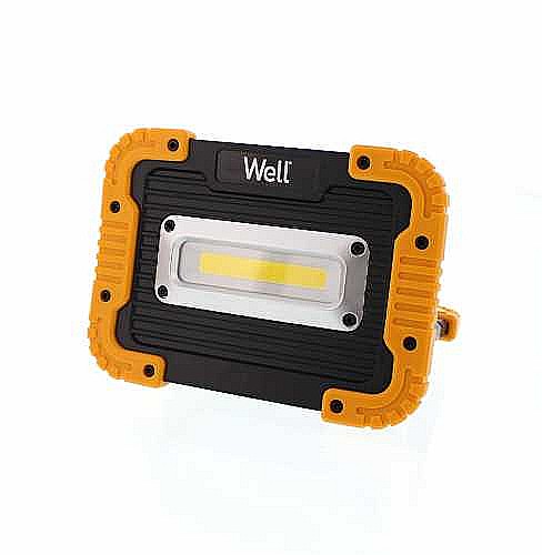 Proiector LED portabil cu baterie 4xAA 10W 600lm IP44 Well [1]