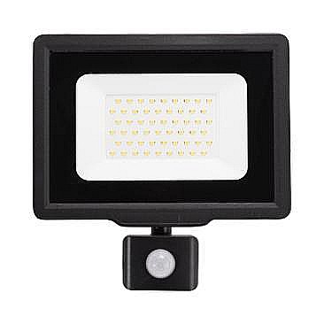 Proiector Senzor SMD Slim LED 50W Negru Novelite [4]