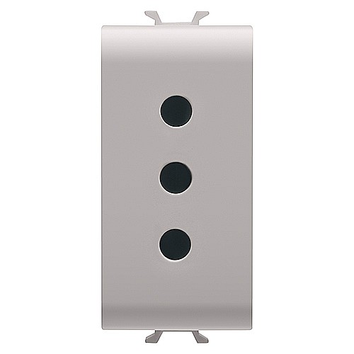 PRZ GW13201 Priza 2P+E 10A P11 1 modul CH/Bej Satin [1]