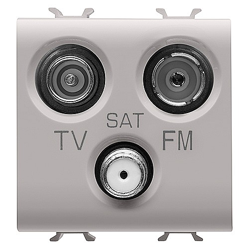 PRZ GW13382 Priza TV-SAT-FM CH/Bej Satin [1]