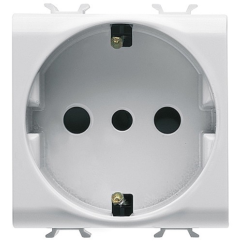 PRZ GW15205 Priza cu Protectie Copii 2P+E IT/DE 250V 16A 2 module CH/Alb Satin [1]