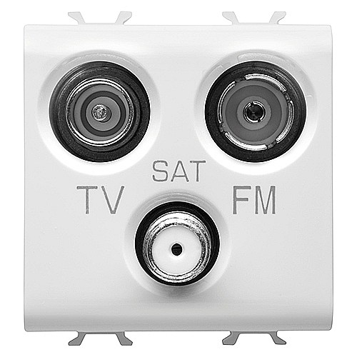 PRZ GW15382 Priza TV-SAT-FM CH/Alb Satin [1]