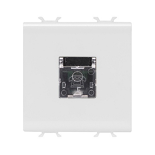 PRZ GW15409 Priza telefon RJ11 2 module CH/Alb Satin [1]