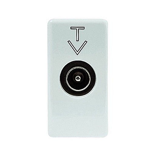 PRZ GW20383 Priza TV Direct Tata 14dB 9.5mm 1 modul SY/WH [1]