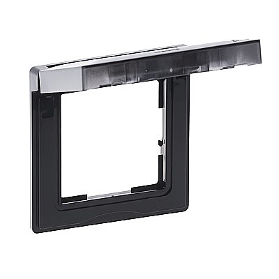 Rama 1 post, IP44, negru Legrand New Suno [1]