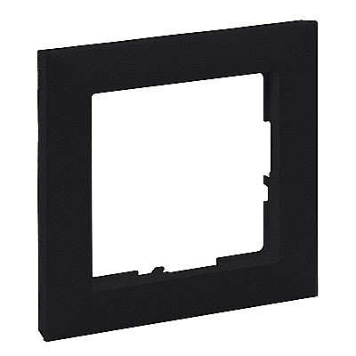 Rama 1 post, negru Legrand New Suno [1]
