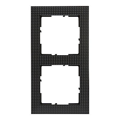 Rama 2 posturi, negru cadrilat Legrand New Suno [2]