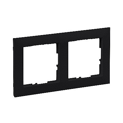 Rama 2 posturi, negru Legrand New Suno [1]