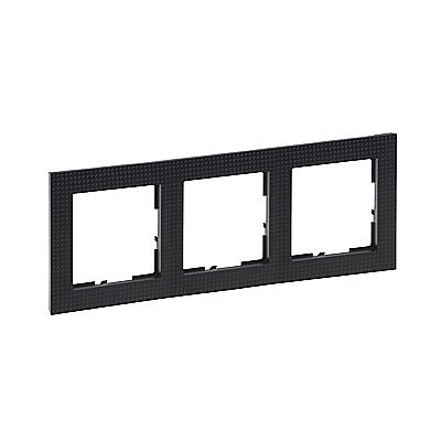 Rama 3 posturi, negru cadrilat Legrand New Suno [1]