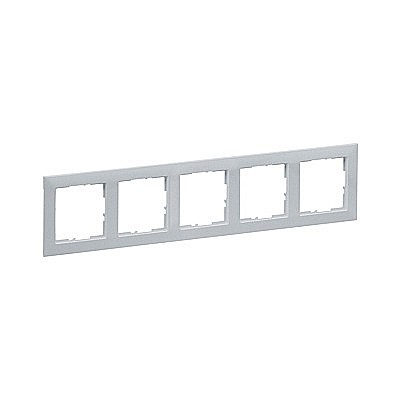 Rama 5 posturi, aluminiu Legrand New Suno [1]