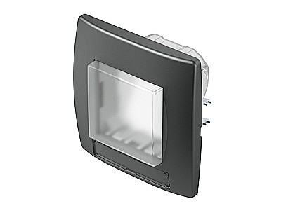 Rama decorativa IP44 TEM antracit 2M (intrerupator) [2]
