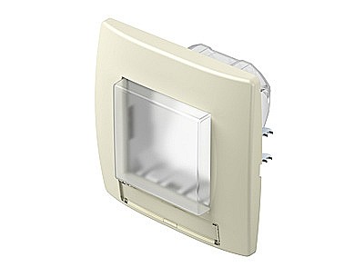 Rama decorativa IP44 TEM ivory 2M (intrerupator) [2]