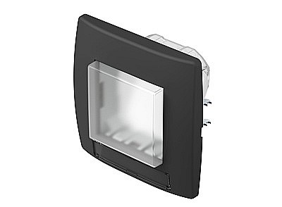 Rama decorativa IP44 TEM negru 2M (intrerupator) [2]
