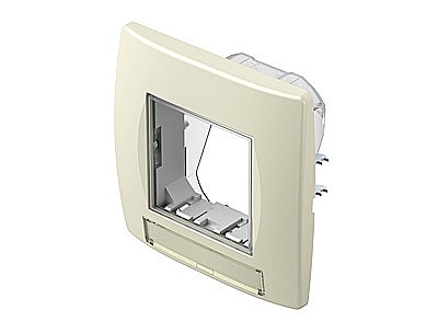 Rama decorativa Soft IP44 TEM ivory 2M (priza) [2]