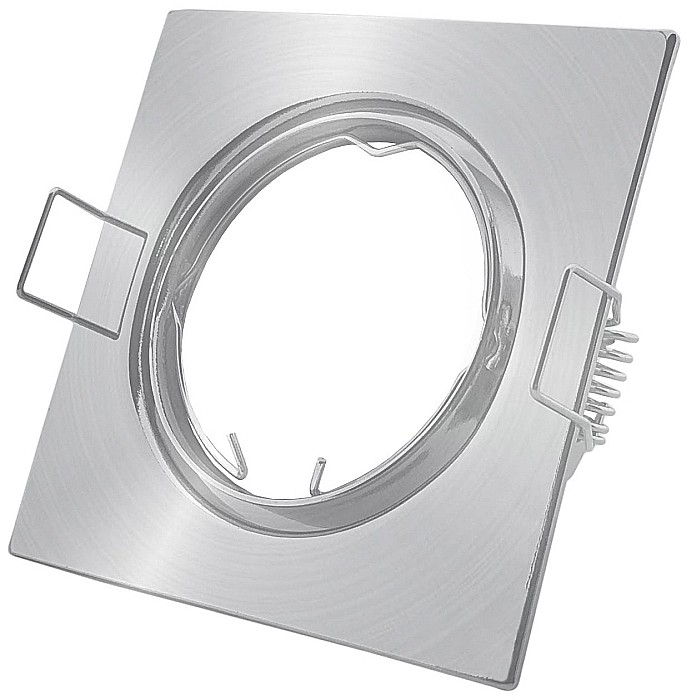 Rama GU10 Patrata Swivel Satin Nickel [1]