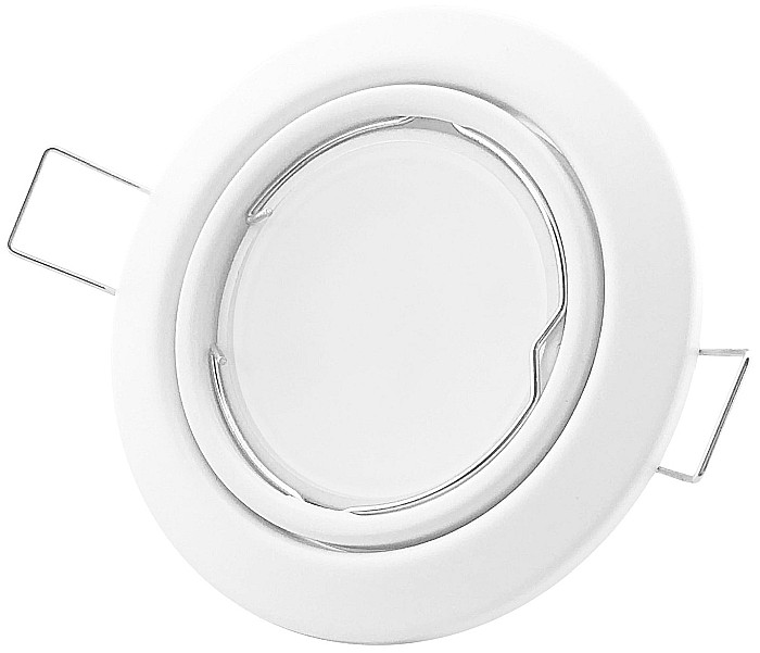 Rama GU10 Rotunda Swivel Alb [1]