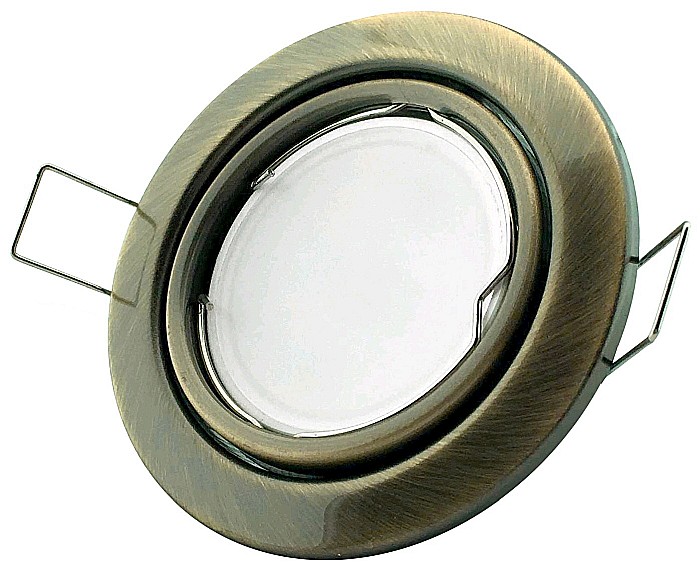 Rama GU10 Rotunda Swivel Cupru [1]