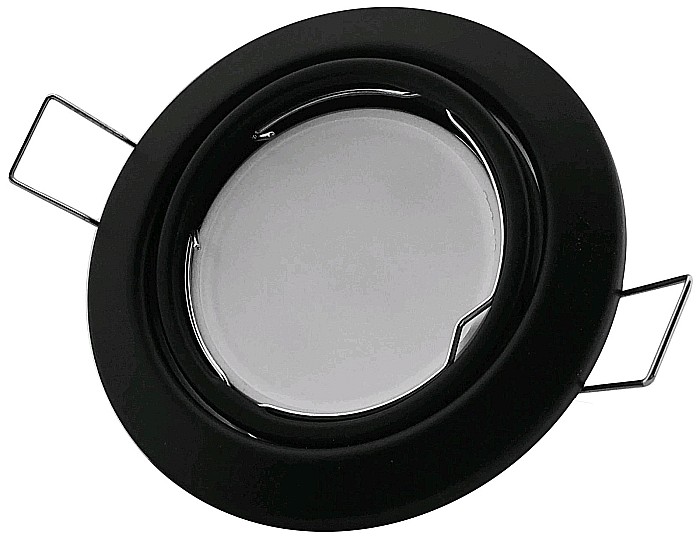 Rama GU10 Rotunda Swivel Negru [1]