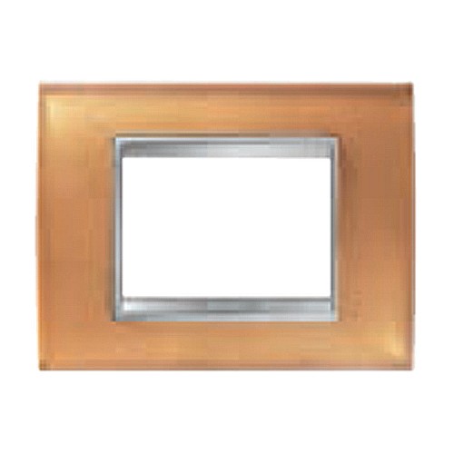 Rama Lux 4 module CH/Ocru (sticla) [1]