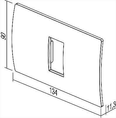 Rama Pure 1/3M TEM IP20 Argint [2]