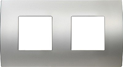 Rama Pure 2x2M TEM IP20 Argintiu [1]