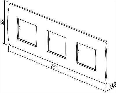 Rama Pure 3x2M TEM IP20 Lemn [2]