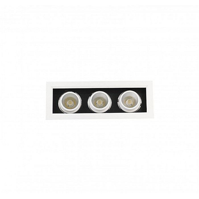 Spot cu LED orientabil incastrabil LED market 3COB X160-3 [2]