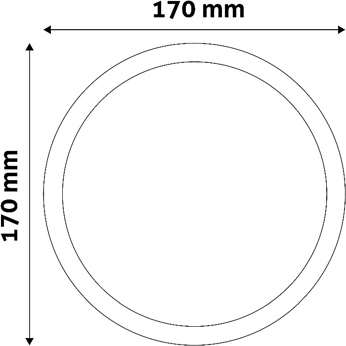 Spot LED ALU 12W Ø170 lumina neutra [2]