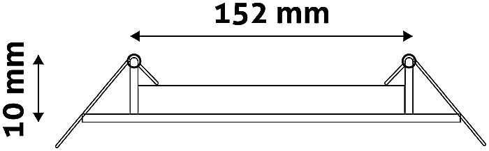 Spot LED ALU 12W Ø170 lumina rece [3]