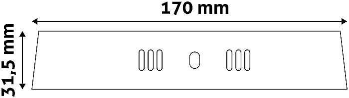 Spot LED ALU 12W Ø170 lumina rece [3]
