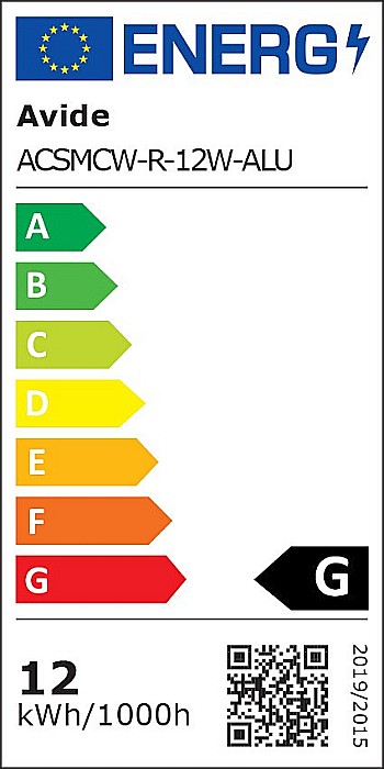 Spot LED ALU 12W Ø170 lumina rece [5]