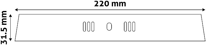 Spot LED ALU 18W Ø220 lumina calda [4]