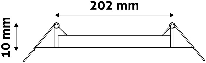 Spot LED ALU 18W Ø220 lumina calda [5]