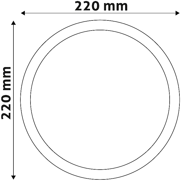 Spot LED ALU 18W Ø220 lumina calda [3]