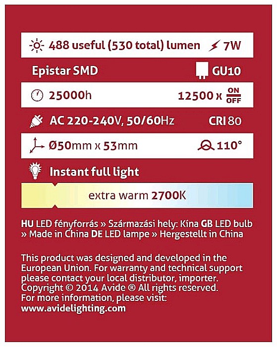 Spot LED Alu+plastic [2]