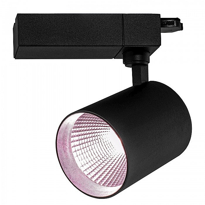 Spot LED Butchery 36W/ora, 4104lm - 50 000 ore, trifazat, iluminat comercial carne si mezeluri, LED Market, Corp negru [1]