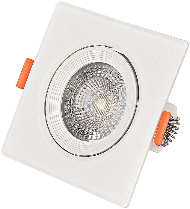 Spot LED Downlight 38° Patrat 5W WW [1]