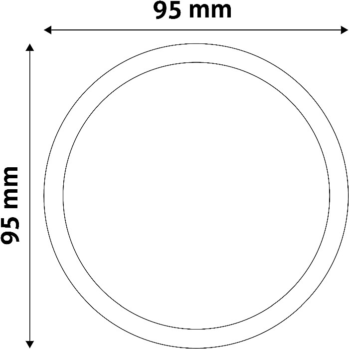 Spot LED plastic Ø95 5W 4000K [2]