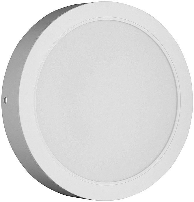 Spot LED Rotund Plastic 24W Ø220 4000K [1]