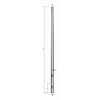 Stalp Conic Ingropat h=6.8m [1]