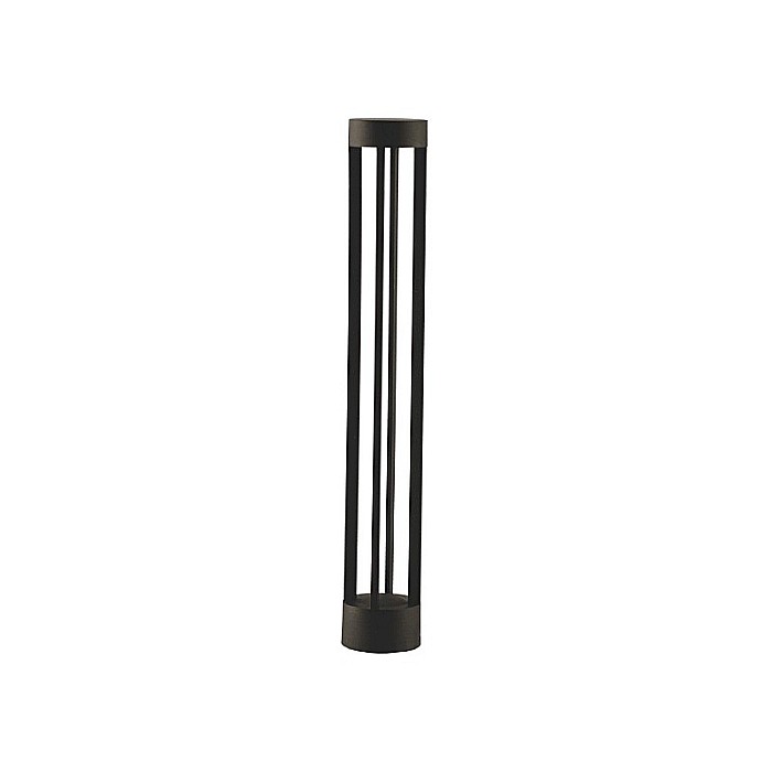Stalp IP65, LED 12W, 1368lm - 50 000 ore, iluminat gradina, LED Market, A057-3,  Corp negru [1]