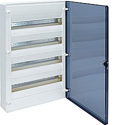 Tablou aparent golf, 4R/48M, ușă transparentă - HAGER [1]