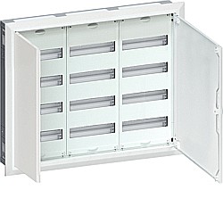Tablou electric metalic, 144 module, 4X36, incastrat, Hager, Univers, IP30, FWU43S [1]