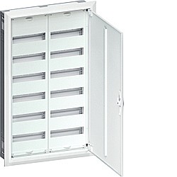 Tablou electric metalic, 144 module, 6X24, incastrat, Hager, Univers, IP30, FWU62S [1]