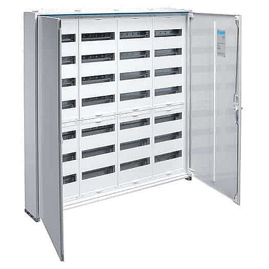 Tablou electric metalic, 336 module, 7X48, aplicat, Hager, Univers, IP44, FWB74S [1]
