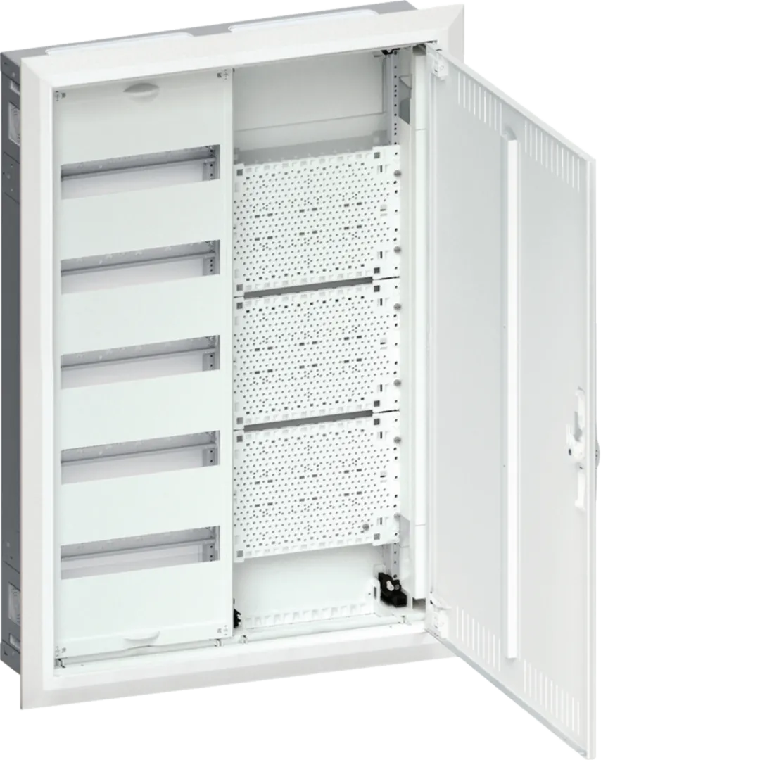 Tablou electric metalic, 60 module, 5X12, incastrat, Hager, Univers, IP31, FWU52K1 [1]