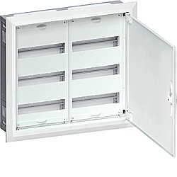 Tablou electric metalic, 72 module, 3X24, incastrat, Hager, Univers, IP30, FWU32S [1]