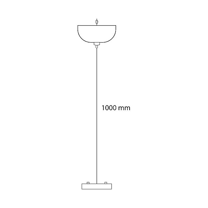 Tiranti suspendare sina proiector Negru WJ-L01 [2]